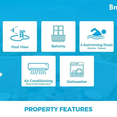 Family Holidays With Pool View Apartamento *
